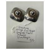 Sterling Silver Hinged Ear Clips
