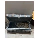 Metal Box With Assorted Seashells