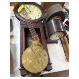 Three Clocks With Case Parts