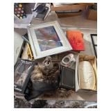 Lot with Figurines, Art, and Decor