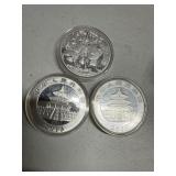 Chinese 10 Yuan Panda Coins 2010-2013