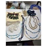 Costume Jewelry Necklace Lot