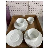 Chamart Limoges France Porcelain Tea Set