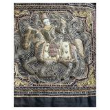 Embroidered Textile Wall Hanging