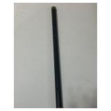 Black Flute With Brass Accents