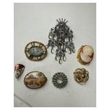 Brooch and Pin Collection