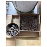 Vintage Nails and Castors