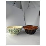 Two 10-Inch Decorative Bowls