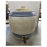 13-inch Ceramic Water Crock With Lid