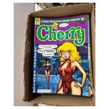 Box Lot of Comic Books Including Cherry Series