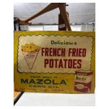 Vintage Mazola Corn Oil Advertising Sign