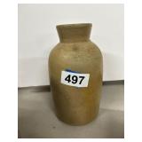 9-Inch Stoneware Jug with Natural Finish