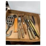 Box Lot of Assorted Vintage Tools