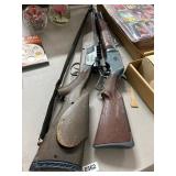 2 Plastic Toy Rifles