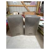 Realistic Minimus-7 Silver Speakers