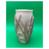 Phoenix Glass Cattail Motif Vase