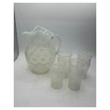 Fenton French Opalescent Lemonade Set