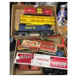 Three-Box Lot of Model Train Items