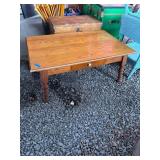 Wooden Coffee Table With Drawer