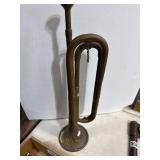Vintage Brass Bugle Instrument