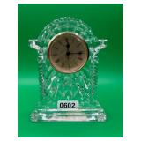 Waterford Crystal Clock, 8 Inches