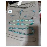Turquoise and Sterling Necklaces