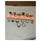 Rings, Some Marked 925