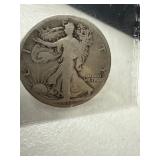 1916 Walking Liberty Half Dollar Coin