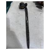 Hand-Forged Iron Candle Holder