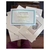 Framed Engraved Lithographs