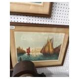 Alexandre Louis Liebmann Framed Etching