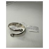 1980ï¿½s Sterling Bypass Bangle Bracelet