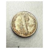 1952 Mercury Dime, Silver Coin