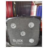 Black Classic Archery Target Block