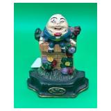 Vintage Cast Iron Humpty Dumpty Doorstop