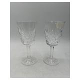 8 Waterford Lismore Crystal Glasses