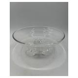 Steuben 8-Inch Clear Glass Bowl