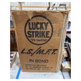 Lucky Strike Cardboard Shipping Box