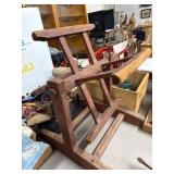 Wooden Yarn Swift With Hand Crank