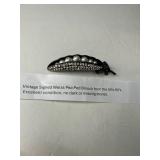 Weiss Signed Pea Pod Brooch, 1950s-60s