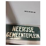 Green Wooden Sign, 7ï¿½17.5