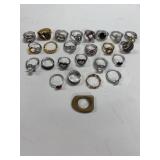 25 Costume Jewelry Rings