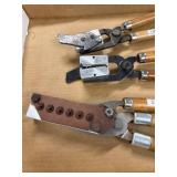 Handheld Bullet Molds with Wooden Handles