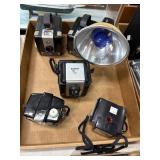 Vintage Cameras and Flash Unit