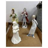 Four Ceramic Figurines
