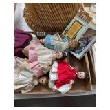 5 Madame Alexander Dolls