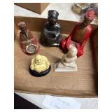 Figurines and Holders, Set of Five