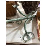Green Metal Decorative Architectural Piece