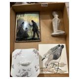 Decorative Items and Porcelain Box