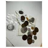 World Coins and Currency Lot